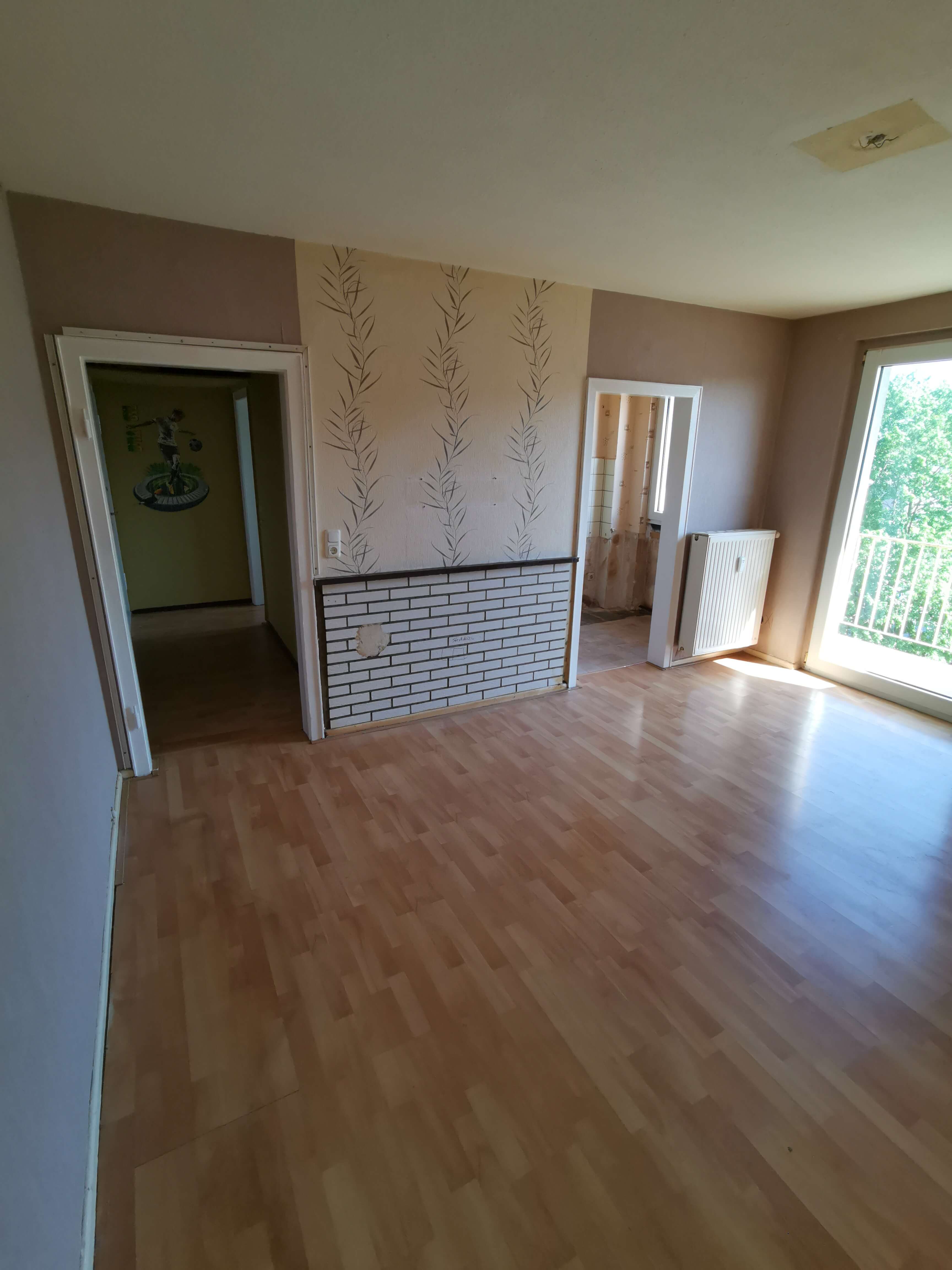 Wohnzimmer vorher
